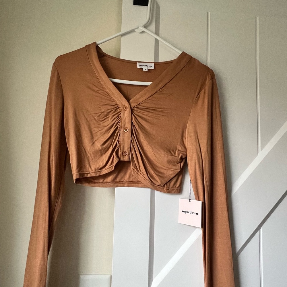Revolve Superdown crop top never worn